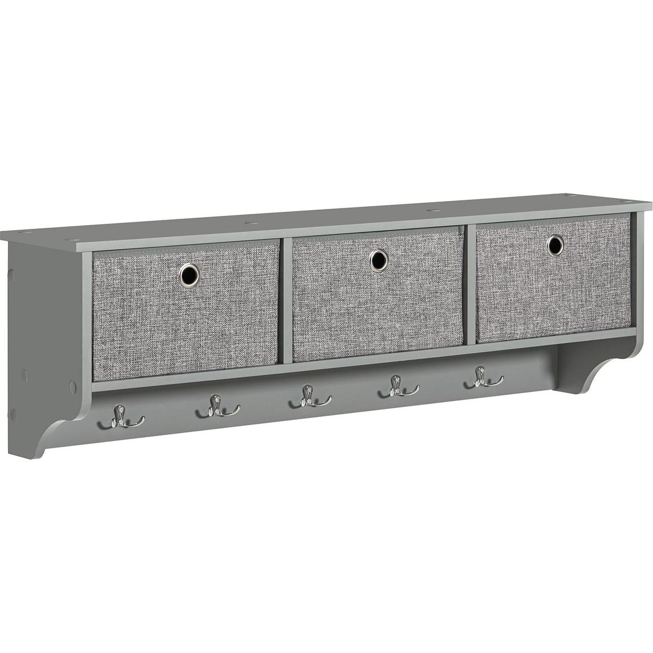 SoBuy, Garderobe + Kleiderhaken, Wandgarderobe