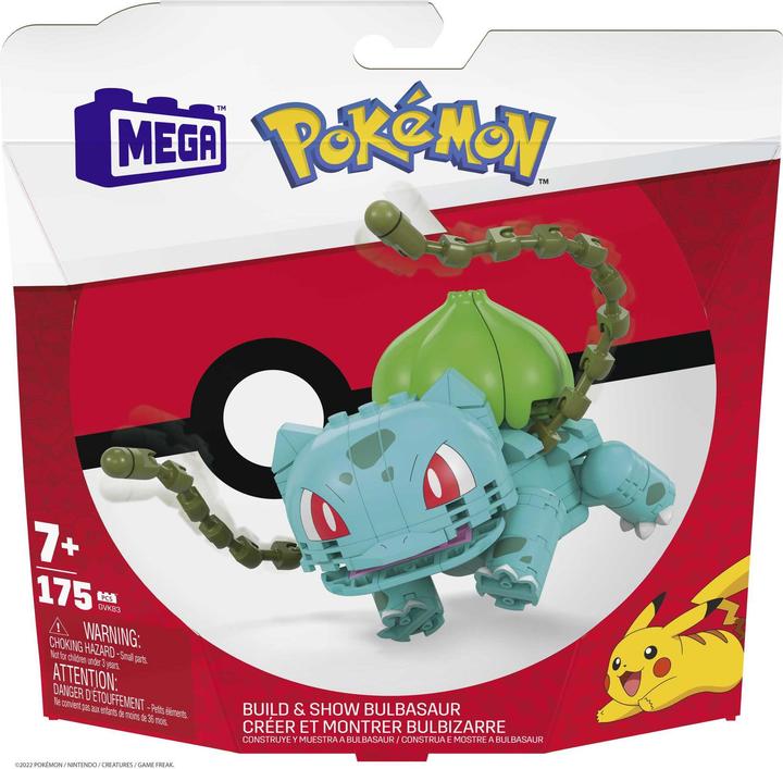 Actual product image Mega Construx Pokémon Bulbasaur