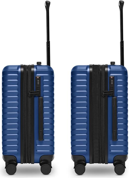 Actual product image Redolz Essentials 18 4-wheel cabin trolley 55 cm with stretch fold (44 l)