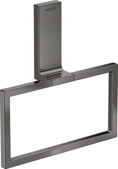 hansgrohe AXOR Universal Rectangular towel ring, metal, swivelling, 42623
