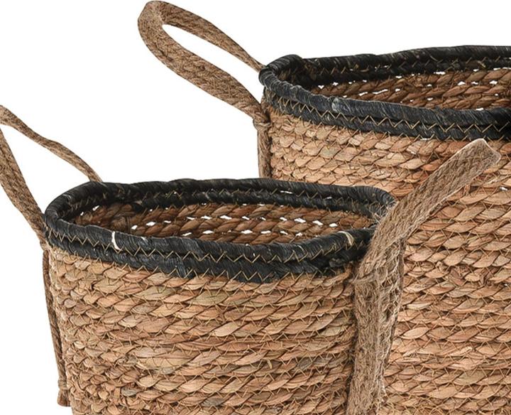 Image du produit Casativo Set de 3 paniers en rotin