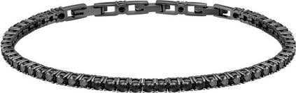 Produktbild Morellato MenÂ's glittering bracelet withack crystals Tennis SATT03 (M) (925er Sterlingsilber)