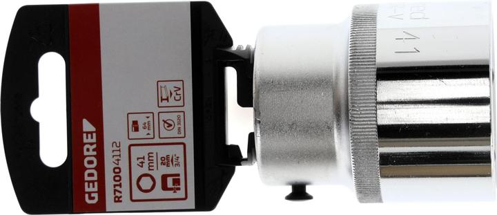 Produktbild Gedore Red red R71004112 Steckschlüsseleinsatz 3/4" 6-kant 41 mm Länge 64 mm (41 mm)