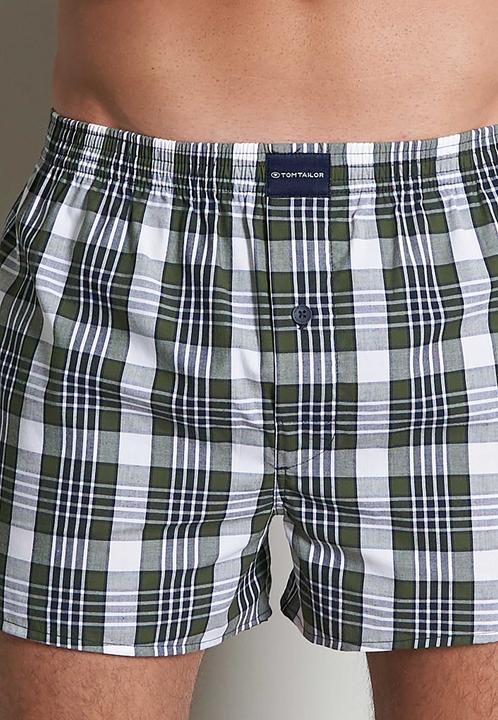 Image du produit Tom Tailor Web-Boxershorts Casual Bequem sitzend (S, lot de 2)