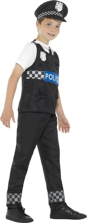 Produktbild Smiffys Polizist (122, 128, 134)