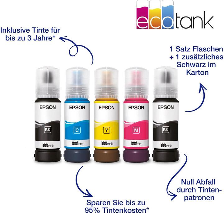 Image du produit Epson EcoTank ET-2840 (Réservoir d'encre, Couleur)