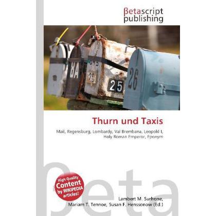 Thurn und Taxis, Fachbücher