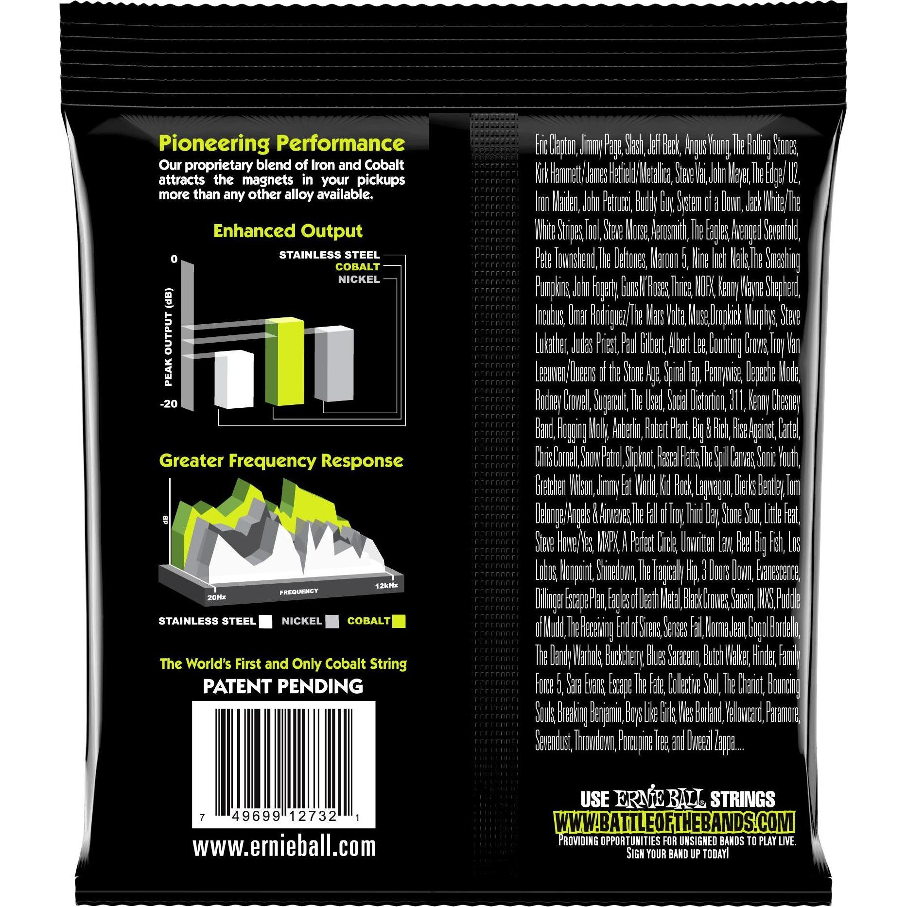 Thumbnail - Ernie Ball Slinky Regular (4 x, E-Bass, 0.11"), Saiten