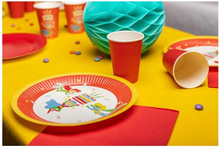 Actual product image PROnappe 20 paper plates Ø 23.0 cm (20x)