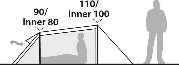 Productafbeelding Robens Sprinter 2 (Tunnel tent, 1.90 kg, 2 personen)
