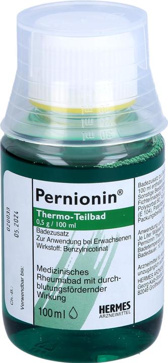 Hermès Pernionin Thermo Partial Bath medical rheumatism bath with circulation-promoting effect, 100 ml (100 ml)