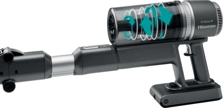 Image du produit Hisense HVC6464A Aspirateur sans fil noir sans sac
