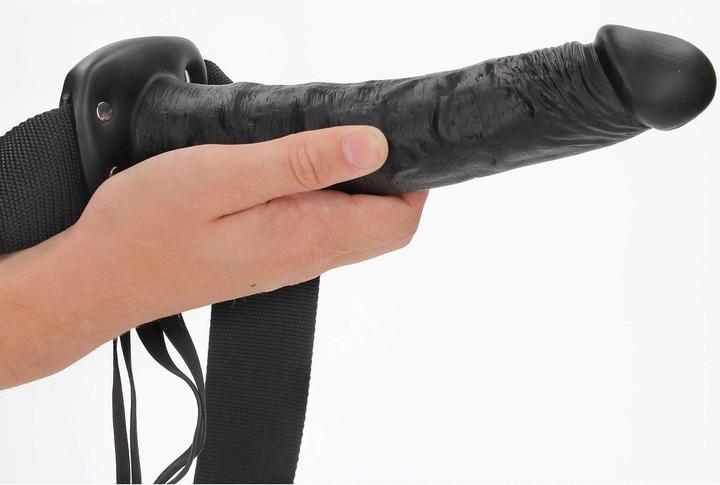 Image du produit RealRock Hollow Strap-on without Balls - 10" / 24,5 cm