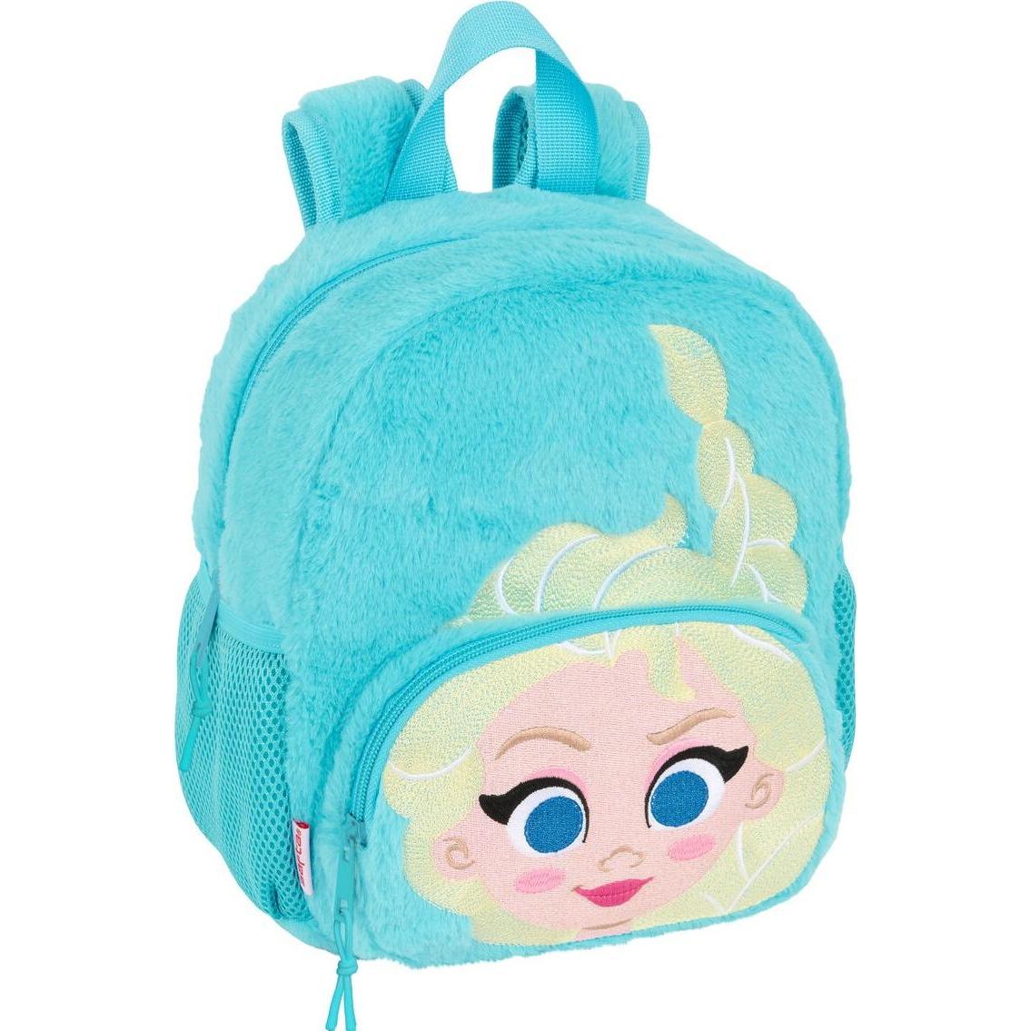 Safta, Borsa scuola materna, Frozen (6 l) - Plüsch-Rucksack, Blu