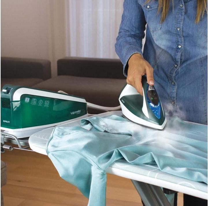 Immagine prodotto Polti VE30.20 ferro da stiro a caldaia 2200 W 1,6 L Ceramica Verde, Bianco (2200 W, 240 g/min)