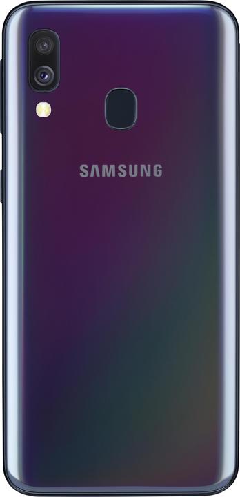 Produktbild Samsung Galaxy A40 EE Enterprise Edition (64 GB, Black, 5.90", Dual SIM, 16 Mpx, 4G)