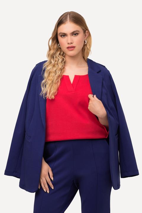 Actual product image Ulla Popken Ponte Stretch Knit Blazer (42)