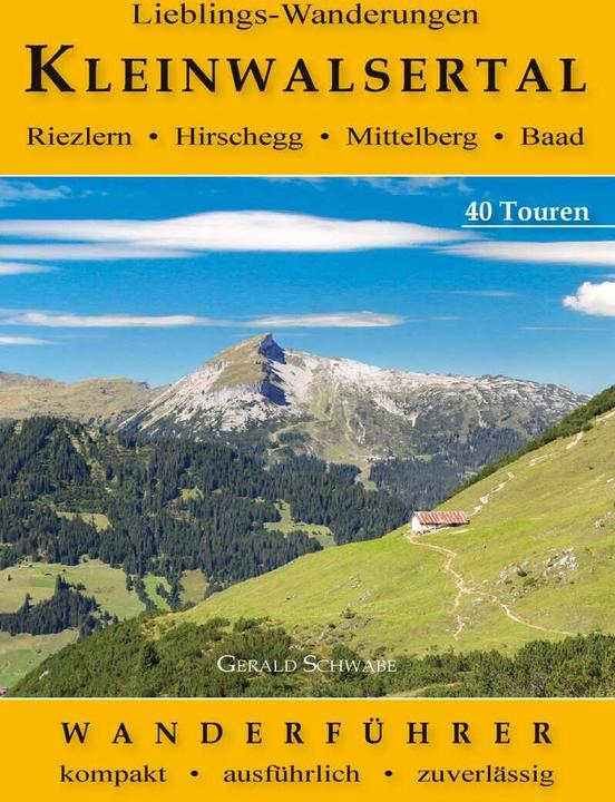 Produktbild Lieblings-Wanderungen Kleinwalsertal (Deutsch, Gerald Schwabe, 2022)