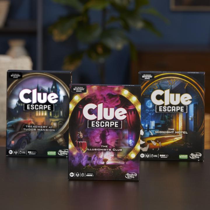 Produktbild Hasbro Gaming Cluedo Escape - Der Club der Magier (Italienisch)