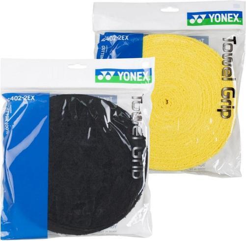 Actual product image Yonex AC402-2 large roll terry grip yellow