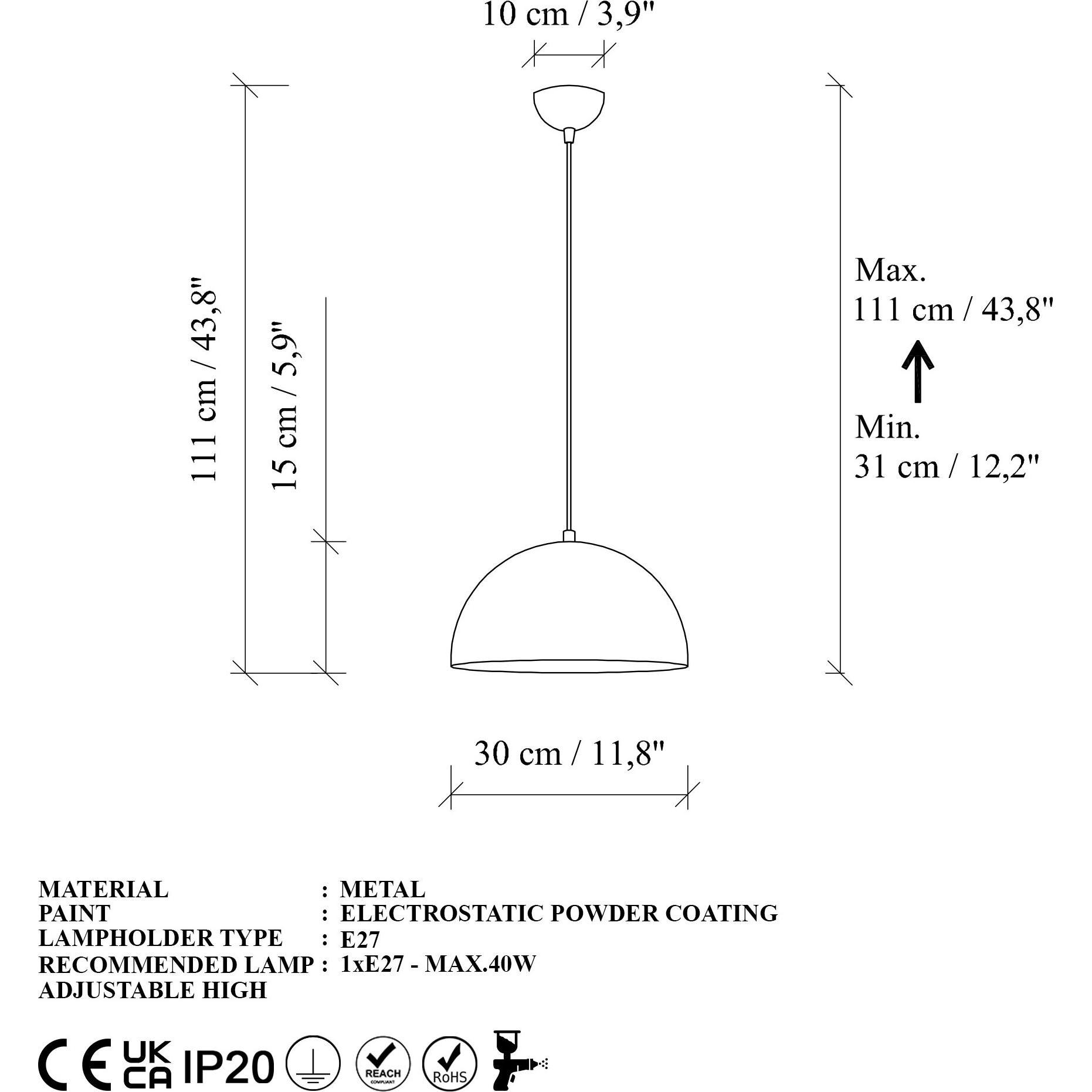 Thumbnail - Opviq, Pendelleuchte, Kure Chandelier