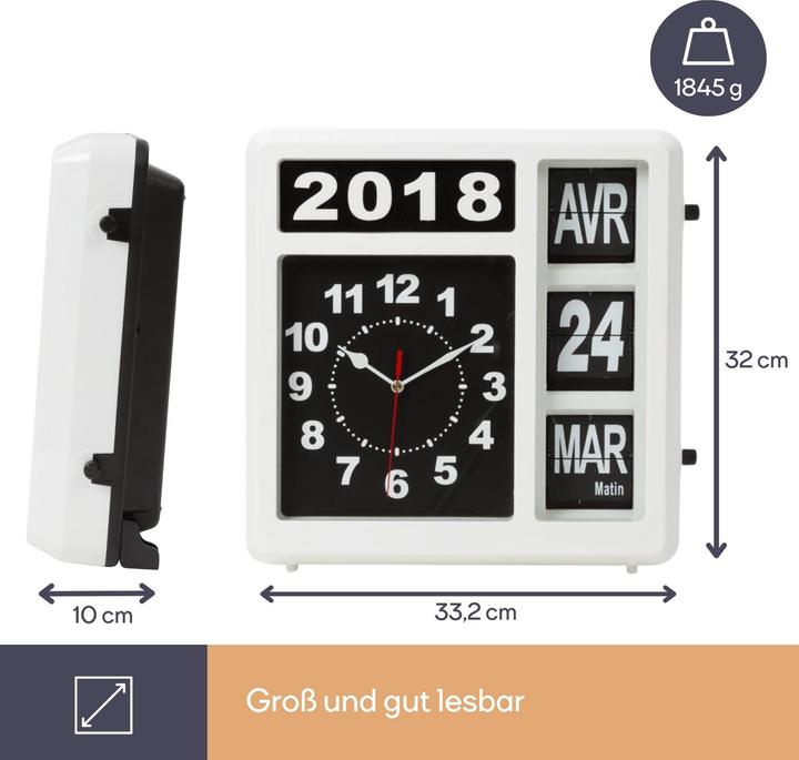 Perel Wanduhr