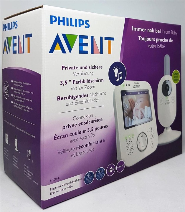 Produktbild Philips Avent Video & Audio (Babyphone mit Kamera, 300 m)
