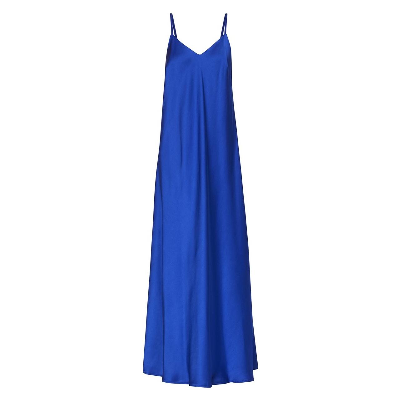 Sisters Point, Vrouwen, Jurken, Noma-dr - Dames Jurk - Cobalt- Maat Xs, Blauw, (Xs)