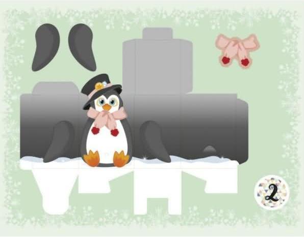 Produktbild Folia Winterlandschaft