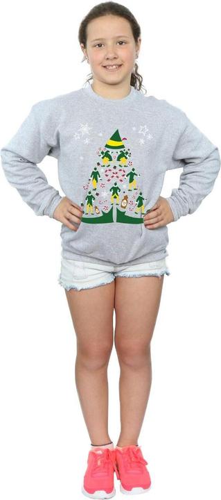 Produktbild Elf Christmas Tree Sweatshirt Mädchen (128)