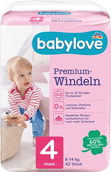 dm babylove Premium-Windeln