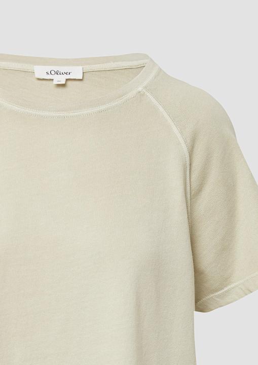 Produktbild S.Oliver T-Shirt Baumwoll-T-Shirt im Relaxed Fit mit Raglanärmeln (38)