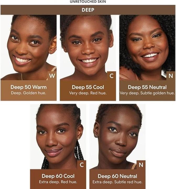 Actual product image Bare Minerals bareMinerals BAREPRO 16Hr Skin-Perfecting Powder Foundation 8g Deep 50 Neutral