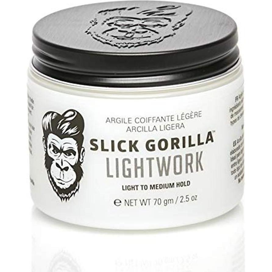 Slick Gorilla, Haargel + Haarwachs, Lightwork (Haarpomade, 70 ml)