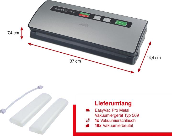 Produktbild Solis Easy Vac Pro Metal