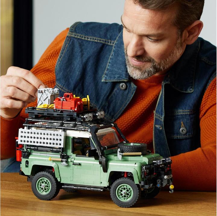 Image du produit LEGO Icons Klassischer Land Rover Defender 90 10317 (10317, LEGO Icons, LEGO difficiles à trouver)