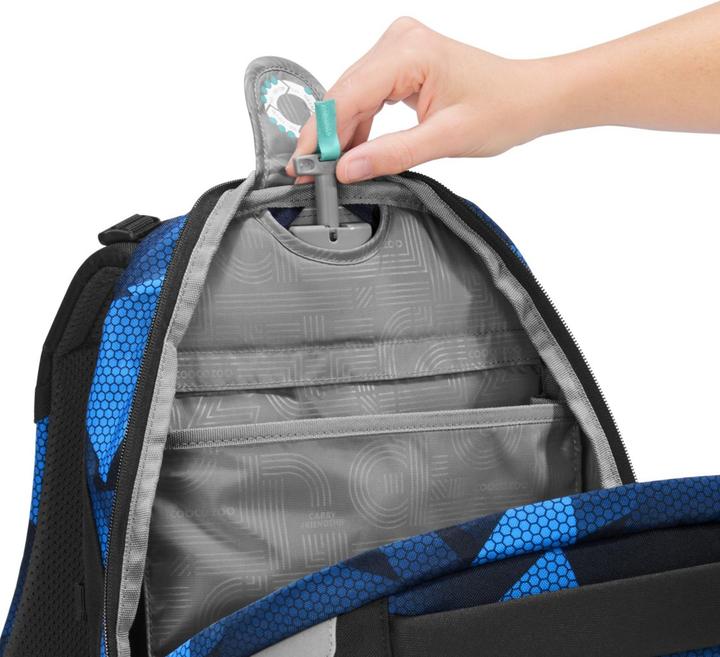 Actual product image Coocazoo PORTER Backpack, Electric Ice (35 l)