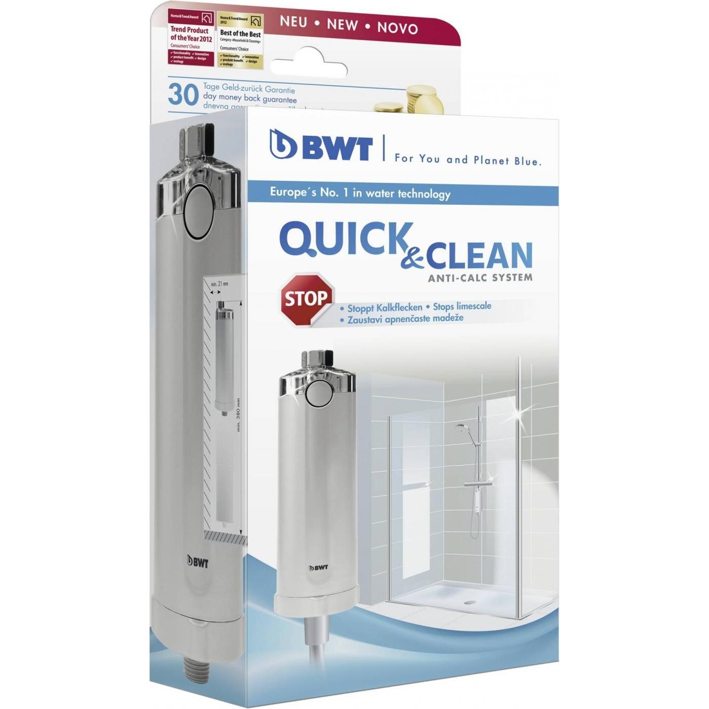 BWT Quick & Clean, Wasserfilter, Weiss