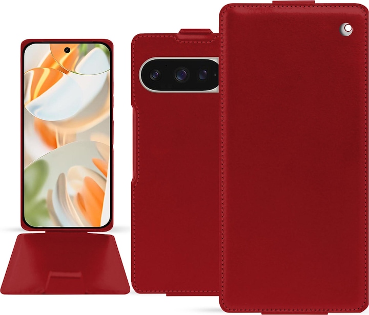Image du produit Noreve Coque à rabat vertical en cuir (Google Pixel 9 Pro Fold)