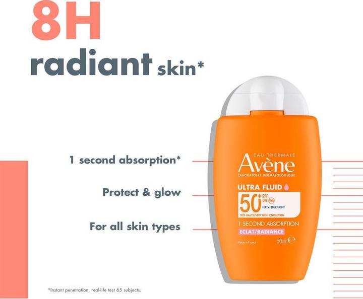 Productafbeelding Avène Ultra Fluid (Zonnecrème gezicht, SPF 50+, 50 ml)