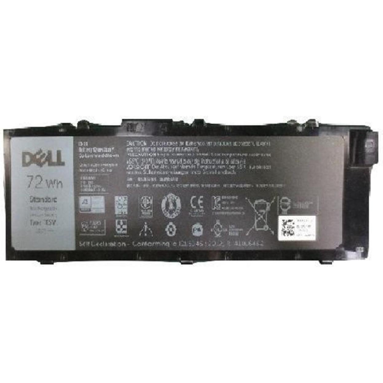 Dell Battery 72WHr 6 Cell, Notebook Akku