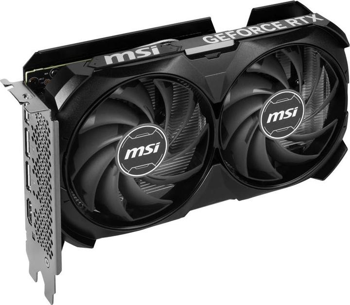 Actual product image MSI RTX4060 TI Ventus 2X Black OC 16GB GDDR6 HDMI 3xDP (16 GB)
