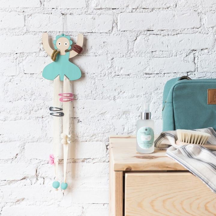 Image du produit Tresxics Flor Poupée Porte-Cheveux Kit DIY, Vert