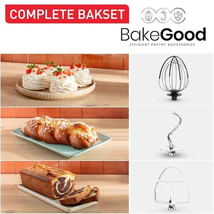 Immagine prodotto Tefal QB525B38 Bake Partner - robot da cucina - 1100 W (QB525B38) (1100 W)
