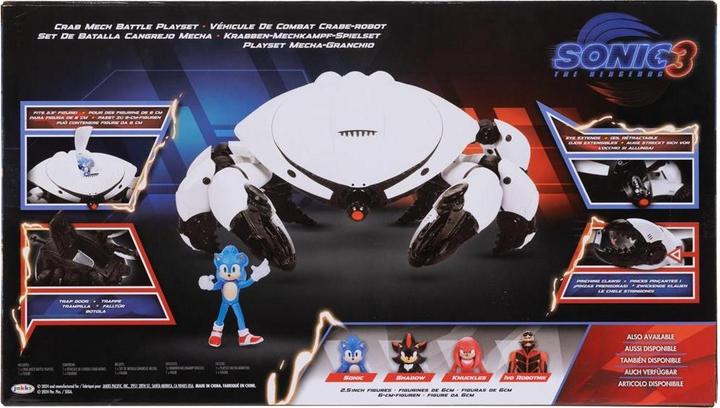 Productafbeelding Jakks Pacific Sonic - The Hedgehog Movie 3 minifiguren speelset