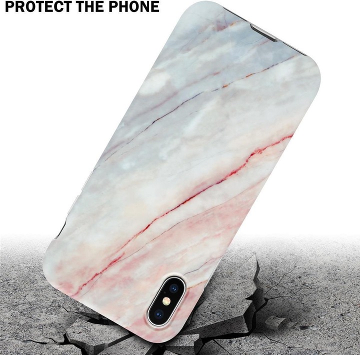 Produktbild Cadorabo IMD TPU Bunter Marmor Cover (Apple iPhone XS Max)
