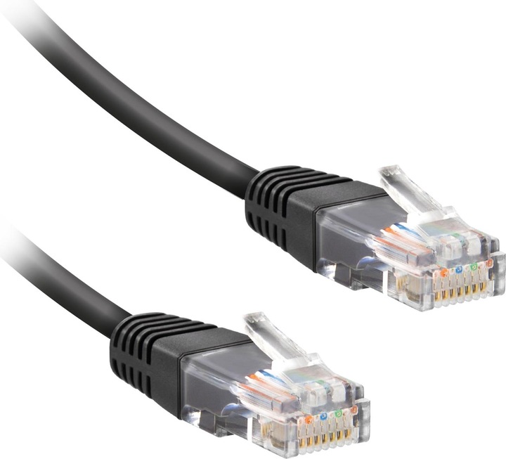 Produktbild Ekon Cat 5e network cable (U/UTP, CAT5e, 1 m)