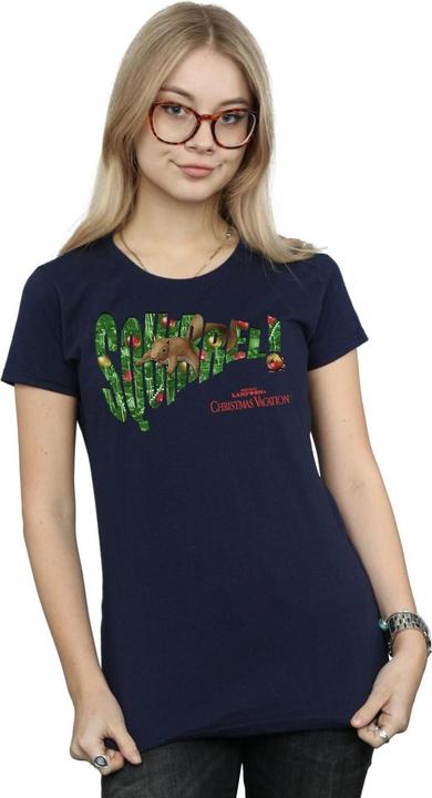 Image du produit National Lampoon´s Vacation National Lampoon's Christmas Vacation - T-shirt SQUIRREL TREE - Femme (S)
