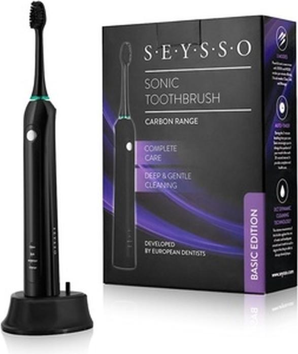 Seysso Szczoteczka soniczna Carbon Basic SE005BLK Czarna (Spazzolino sonico)