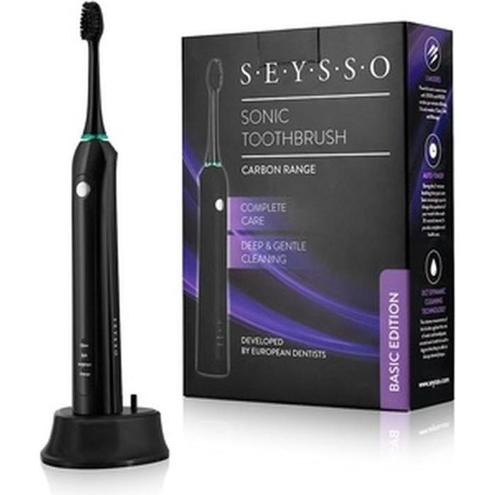 Seysso, Spazzolino elettrico, Szczoteczka soniczna Carbon Basic SE005BLK Czarna (Spazzolino sonico)
